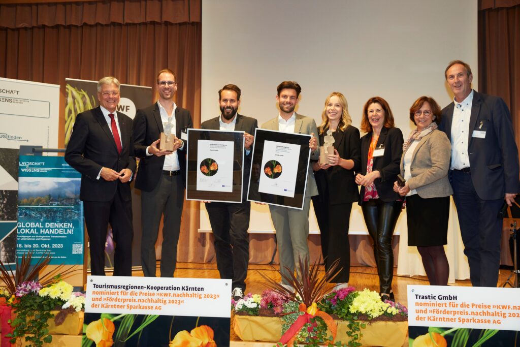 Nominierungen gab es zudem für das E.C.O. Institut für Ökologie und die Tourismusregionen-Kooperation Kärnten