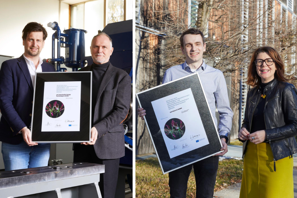 Heuer wurden die KESTRELEYE GmbH sowie die SET Sustainable Energy Technologies GmbH für ihre eingereichten Projekte ausgezeichnet.