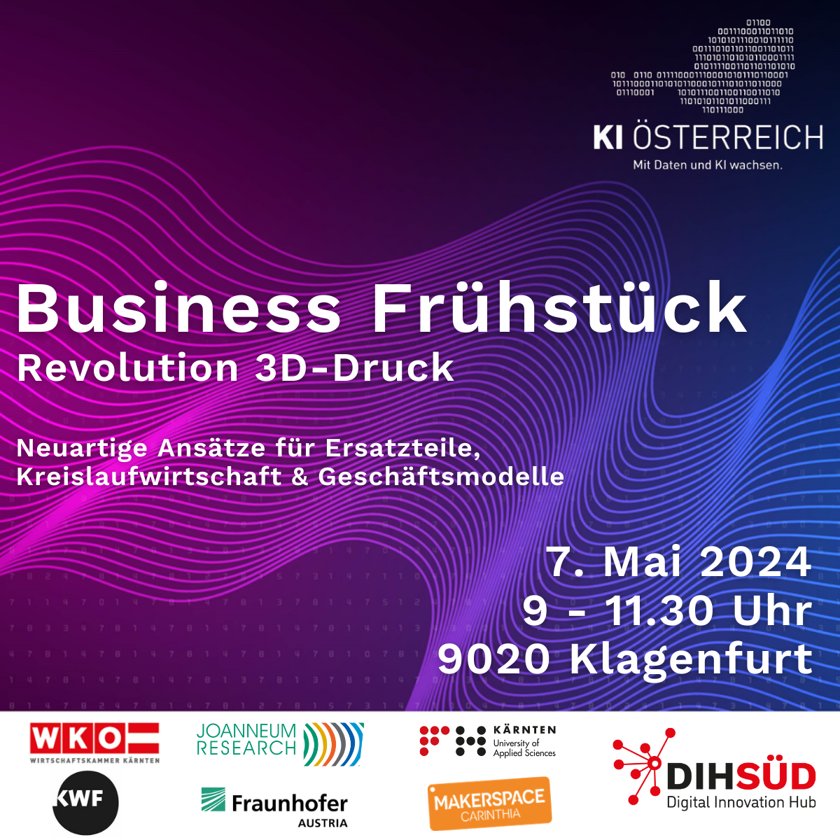 Business Frühstück – Revolution 3D-Druck
