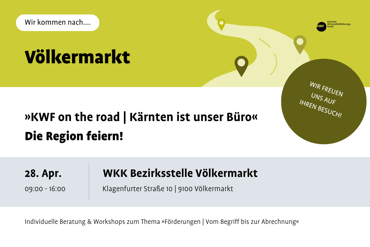 Symbolbild mit Eckdaten der Veranstaltung