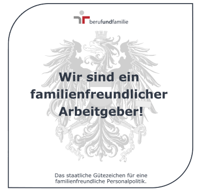 Zertifikat für familienfreundlicher Arbeitgeber