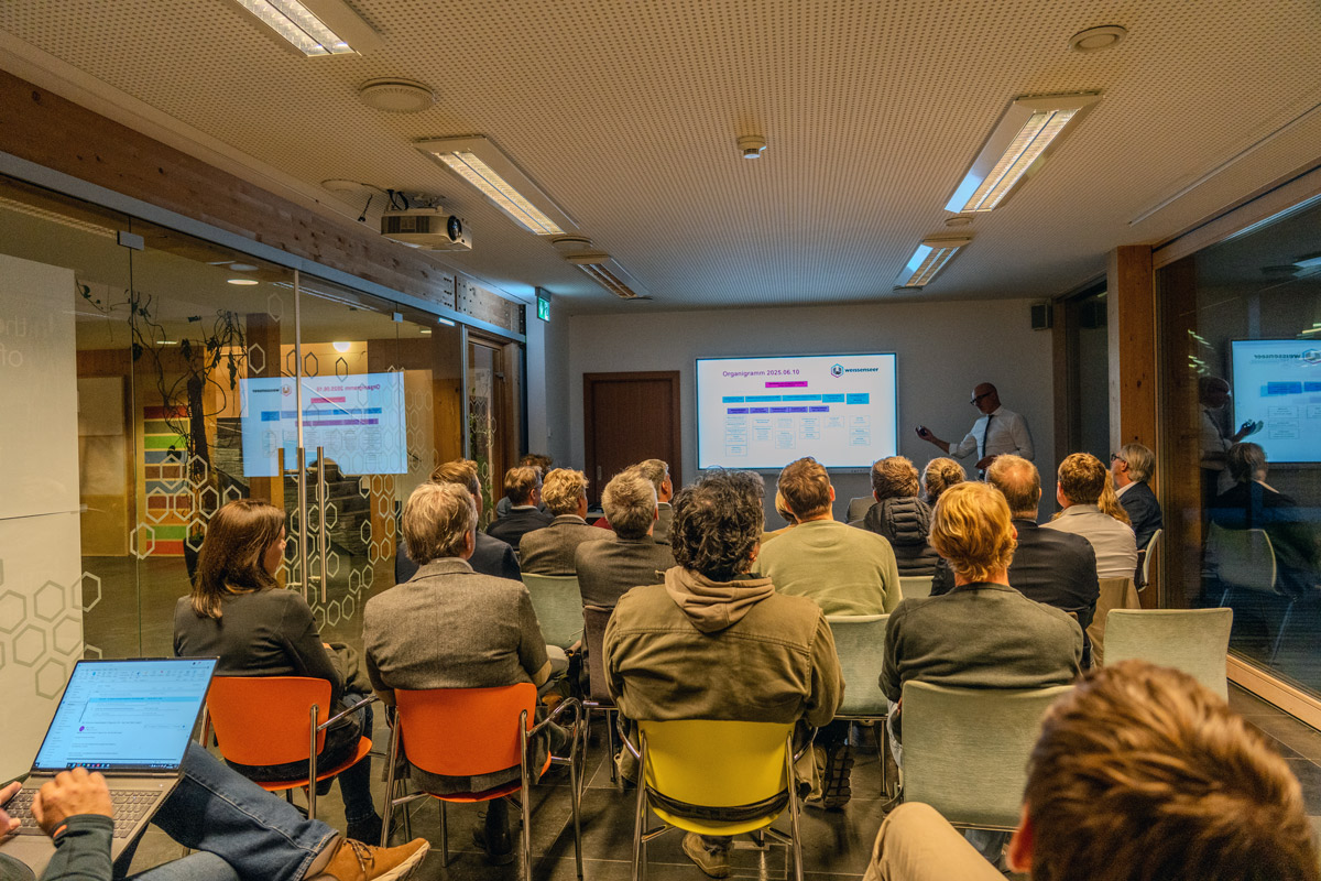 Foto vom Unternehmensbesuch und Rahmenprogramm.