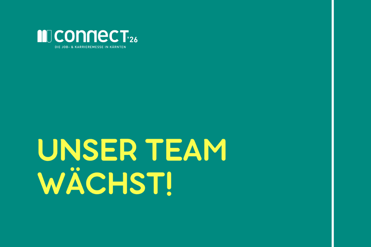Symbolbild mit folgenden Text: Unser Team wächst!